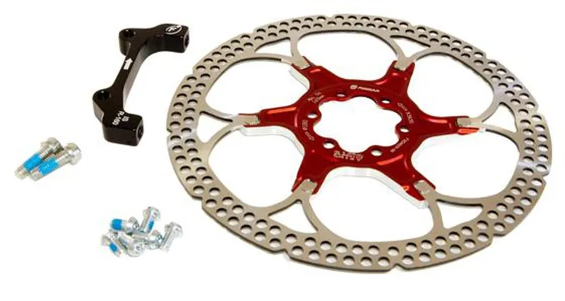 Formula Hardware Kit 2 Piece Rotor I.S. - Red - Front 160mm