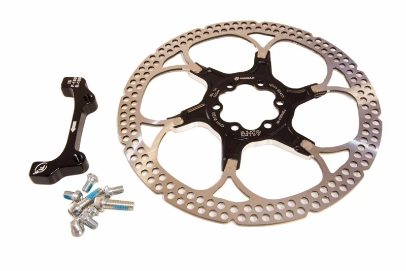 Formula Hardware Kit 2 Piece Rotor I.S. - Black - Front 180mm