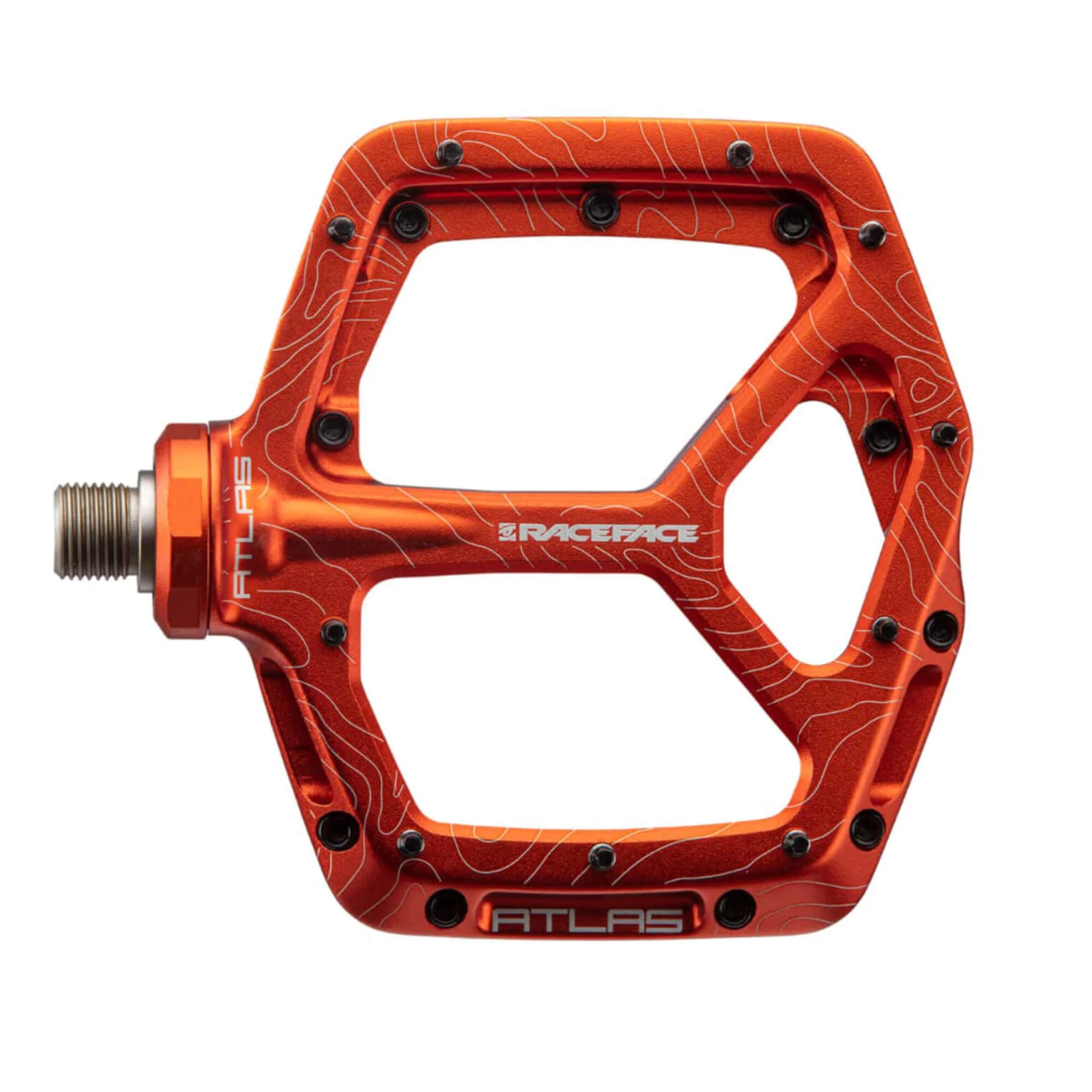 Race Face Atlas Flat MTB Pedals - Silver - Image 6