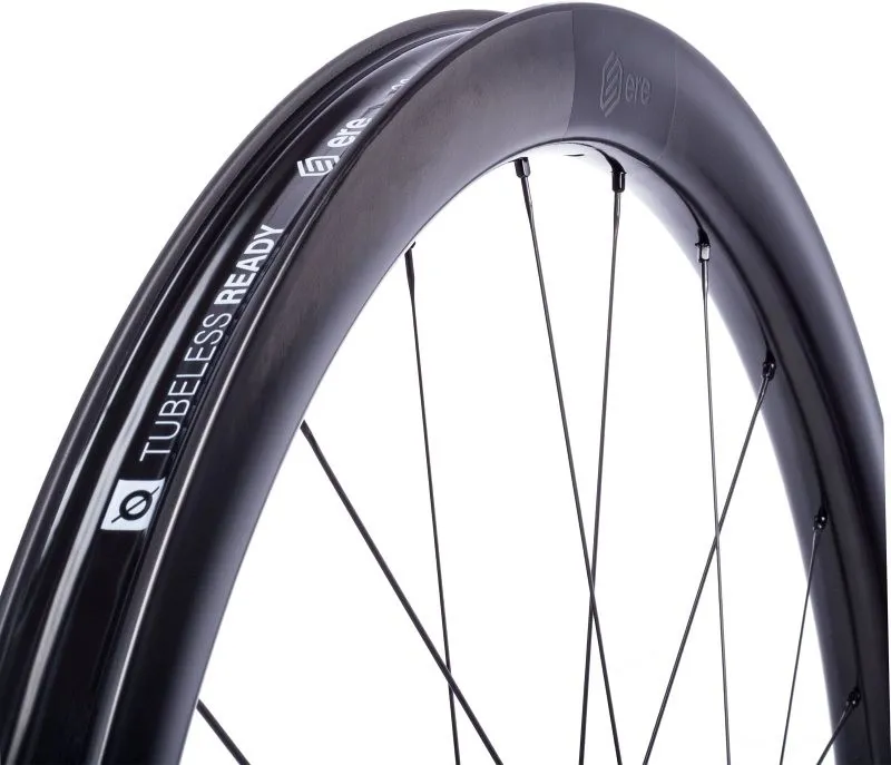 ERE Tenaci GA40 Carbon Road Wheelset - Shimano - Matt Black - Image 4