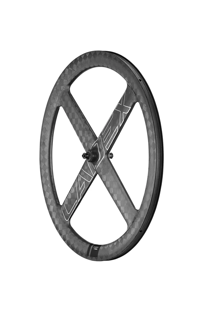 Cadex 4-Spoke Aero Tubeless System Front Road Wheel - Black