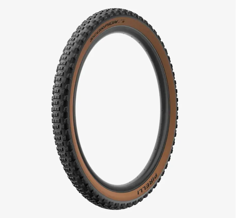 Pirelli Scorpion XC R Classic 29x2.20 ProWall Rear MTB Tyre -Black/Tan - Image 2