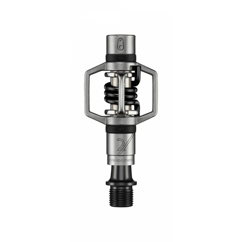 Crankbrothers Crank Brothers Eggbeater 2 Clipless MTB Pedals - Silver/Black - Image 2