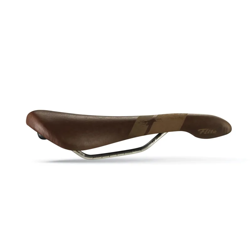 Selle Italia Flite Bullit Vintage Saddle - Brown - Image 2