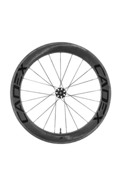 Cadex 65 Tubeless System Rim Brake Rear Road Wheel - Black