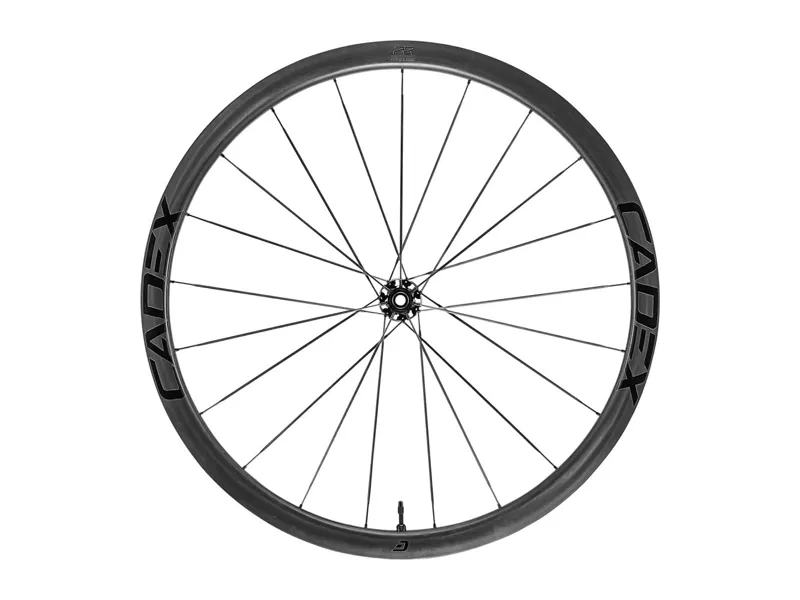 Cadex AR 35 Disc Tubeless Carbon Clincher Front Gravel Bike Wheel - Image 8