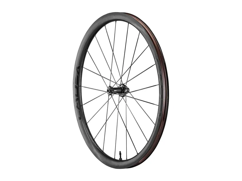 Cadex AR 35 Disc Tubeless Carbon Clincher Front Gravel Bike Wheel - Image 6