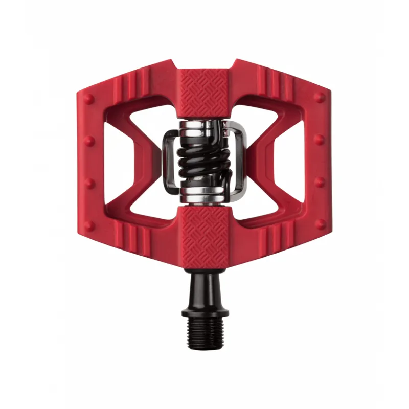 Crankbrothers Crank Brothers Double Shot 1 Clipless MTB Pedals - Red/Black - Image 4