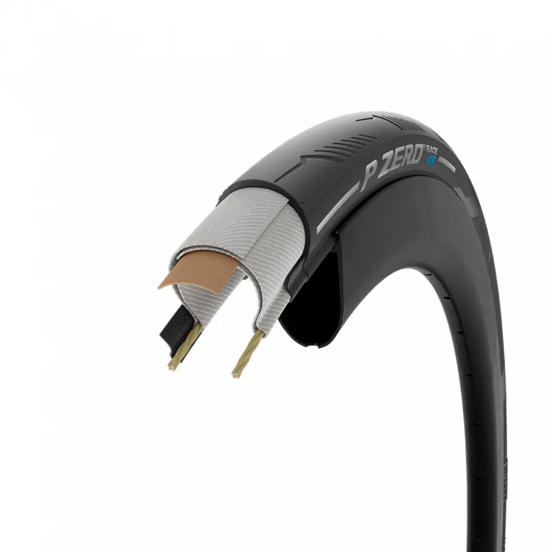 Pirelli P ZERO Race 4S 700x26c Road Clincher Tyre - Black - Image 3