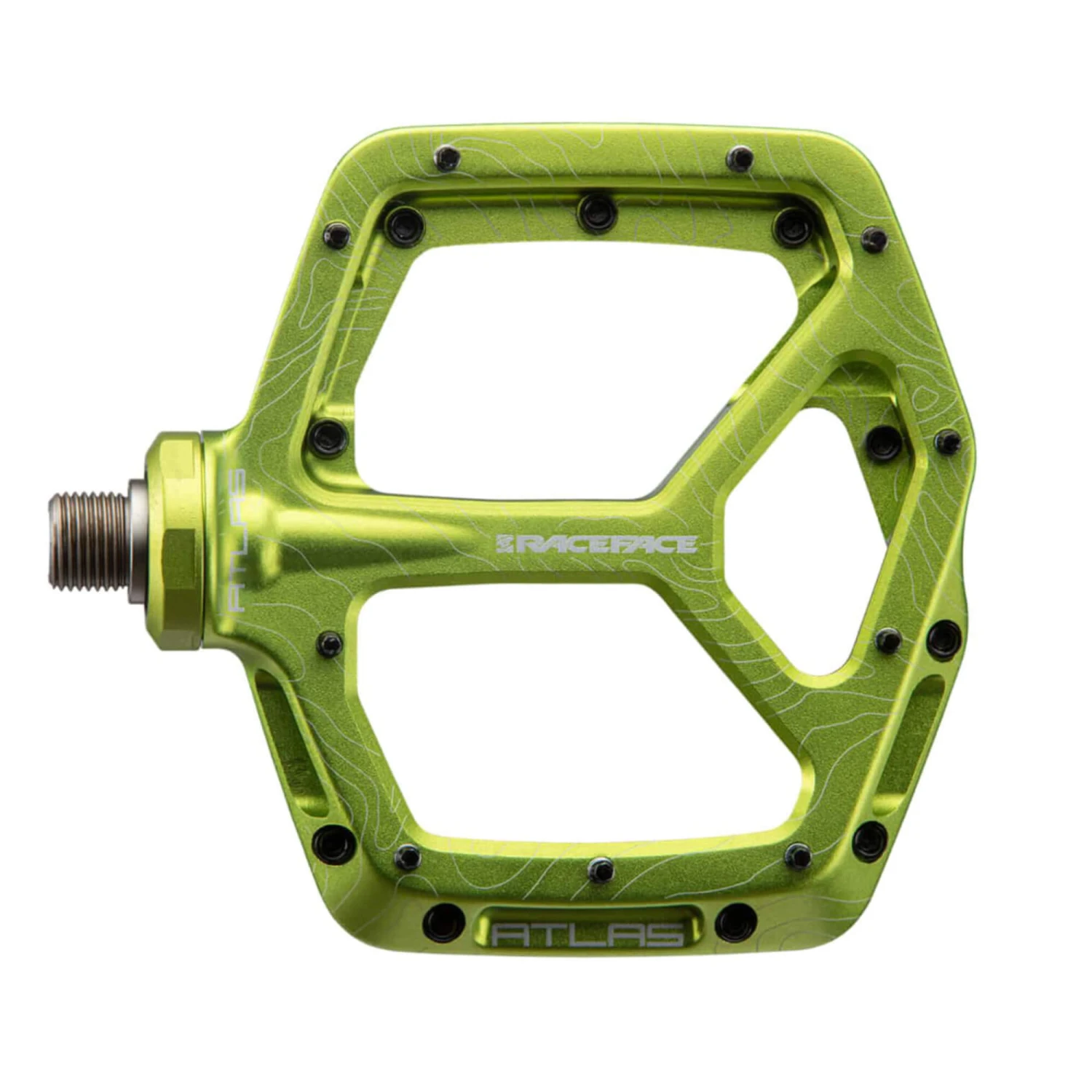 Race Face Atlas Flat MTB Pedals - Silver - Image 9