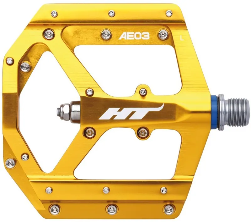 HT Components AE03 Alloy MTB Flat Pedals - 9/16 Inch - Image 7