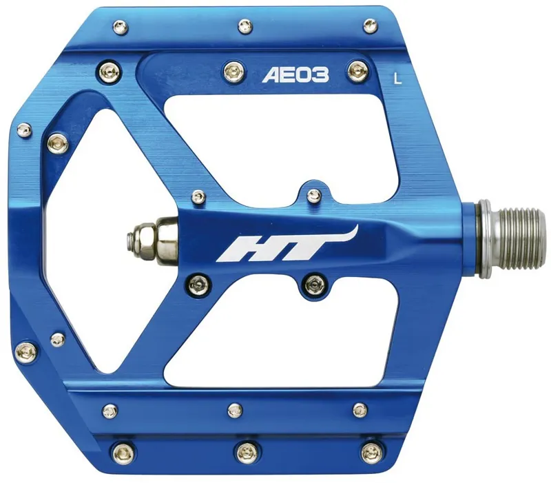 HT Components AE03 Alloy MTB Flat Pedals - 9/16 Inch - Image 3
