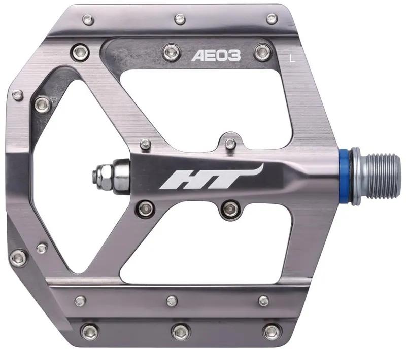 HT Components AE03 Alloy MTB Flat Pedals - 9/16 Inch - Image 2