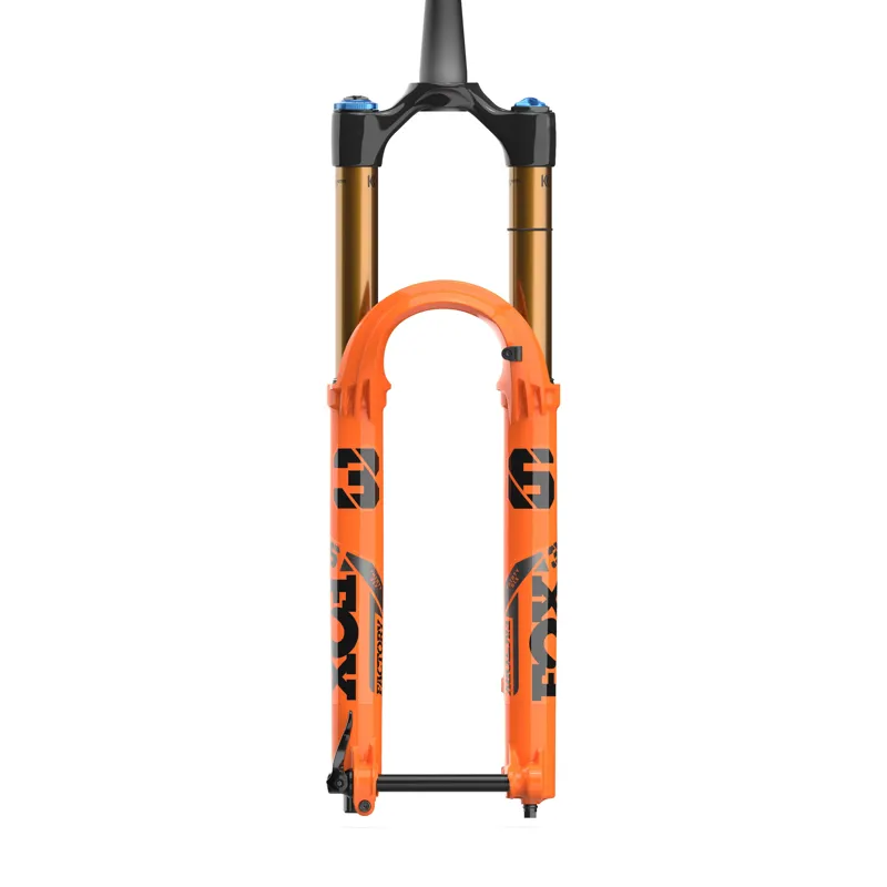 Fox Racing Shox FOX 36 Float Factory GRIP2 Tapered 27.5 Fork - 160mm QR110 44mm Orange - Image 4