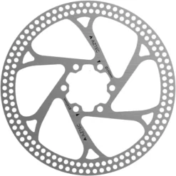 Aztec Stainless Steel Fixed Disc Rotor With Circular Cut Outs - 203mm