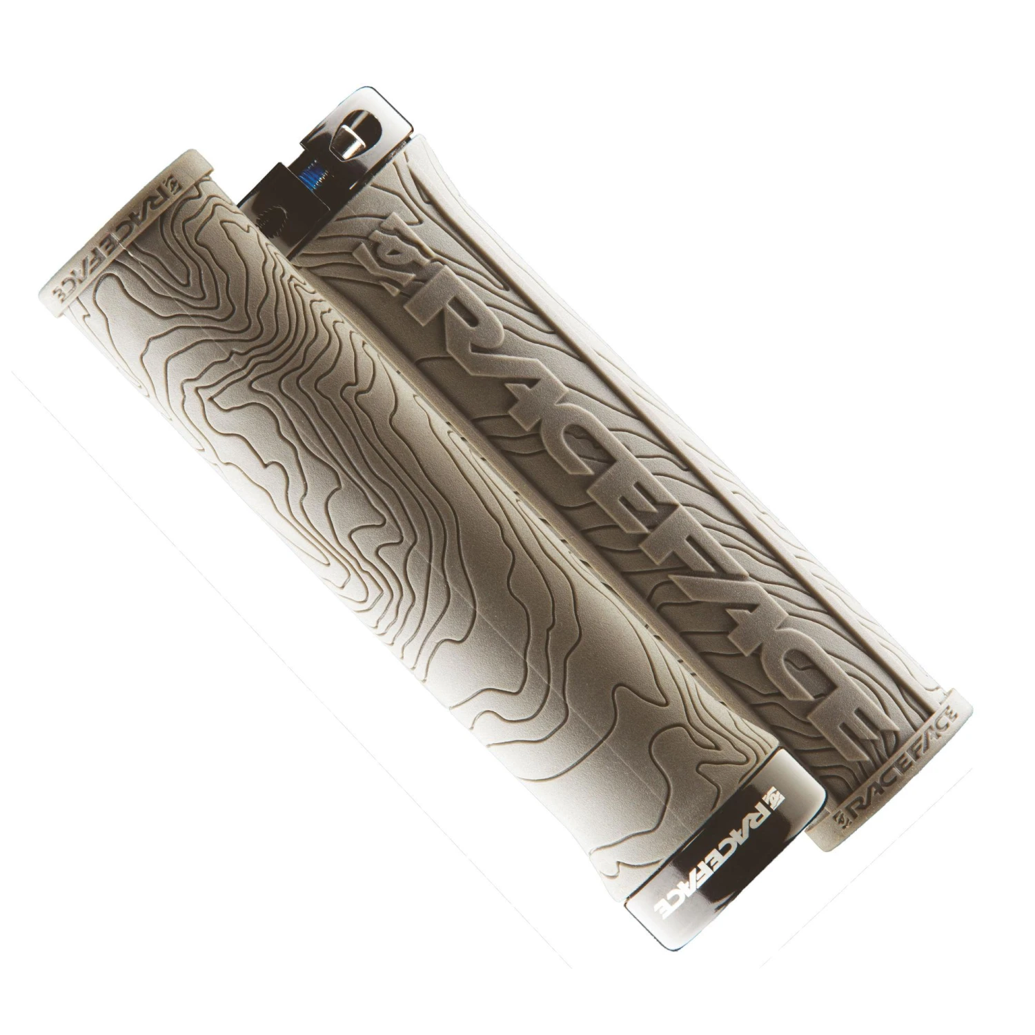 Race Face Half Nelson Lock-On MTB Grips - White - Image 6