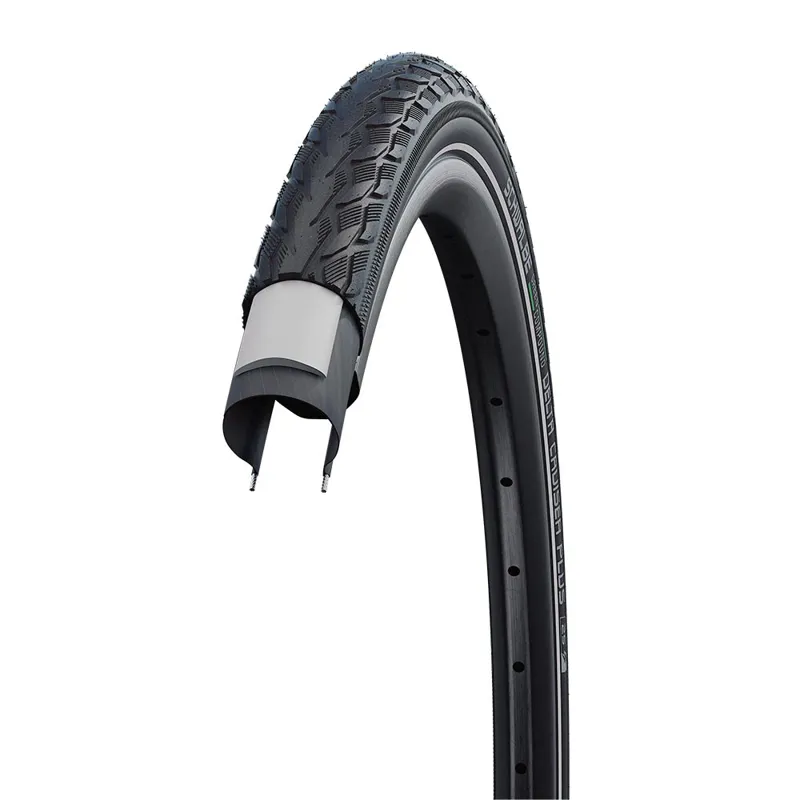 Schwalbe Delta Cruiser Plus Hybrid Bike Tyre - Black