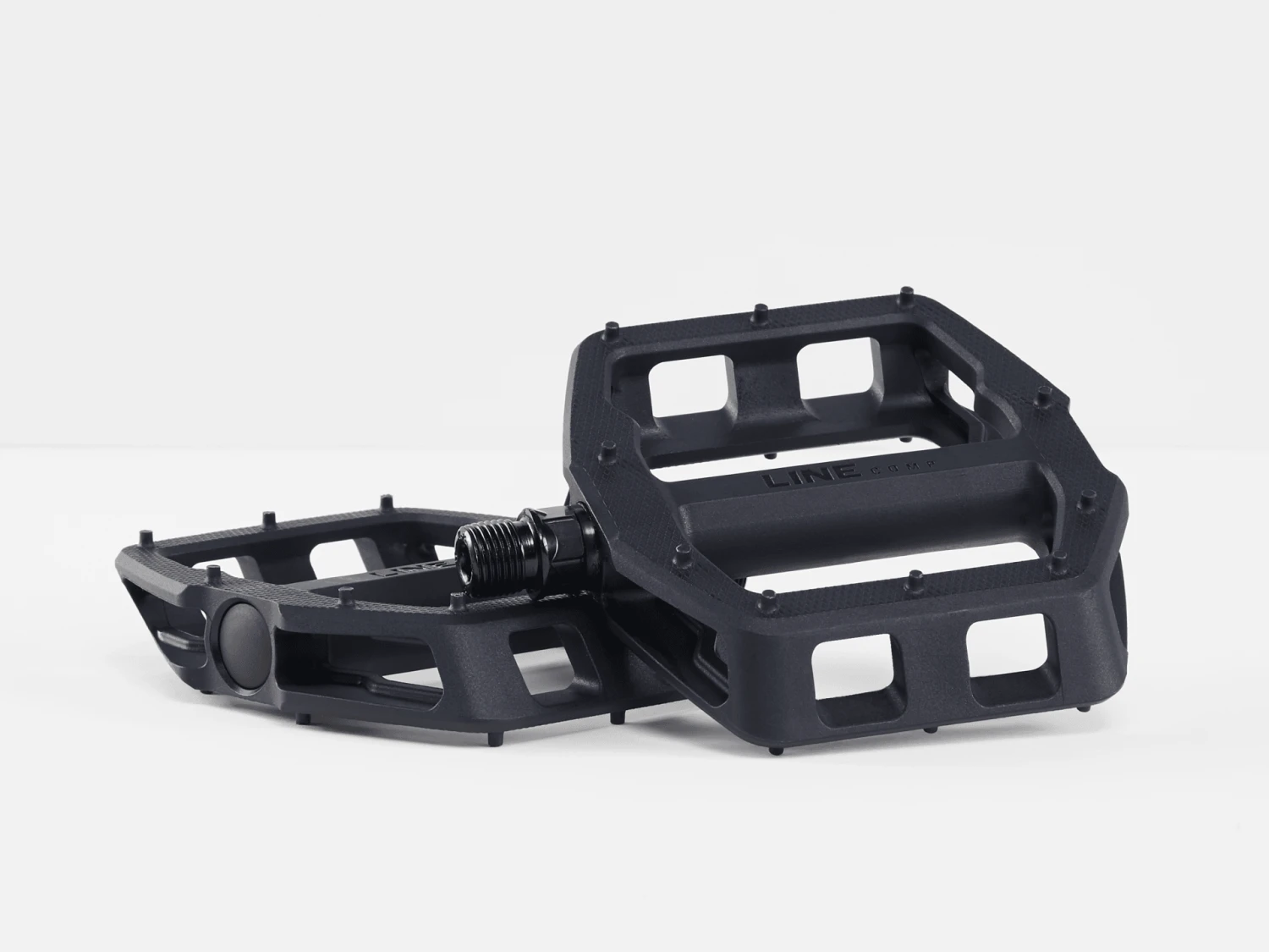 Bontrager Line Comp Flat Pedals - 9/16 - Miami Green