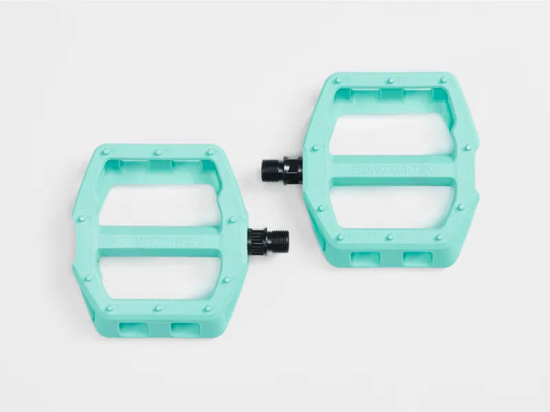 Bontrager Line Comp Flat Pedals - 9/16 - Miami Green - Image 5