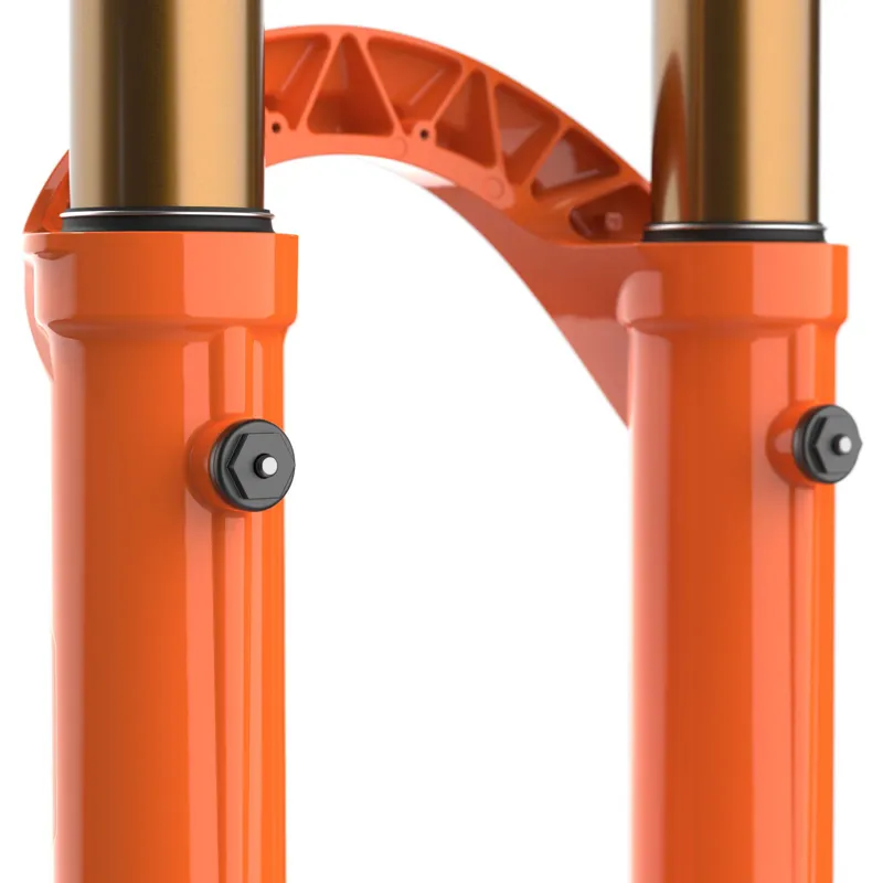 Fox Racing Shox FOX 40 Float Factory GRIP2 1.125 27.5 Fork - 203mm TA110 48mm - Orange - Image 4
