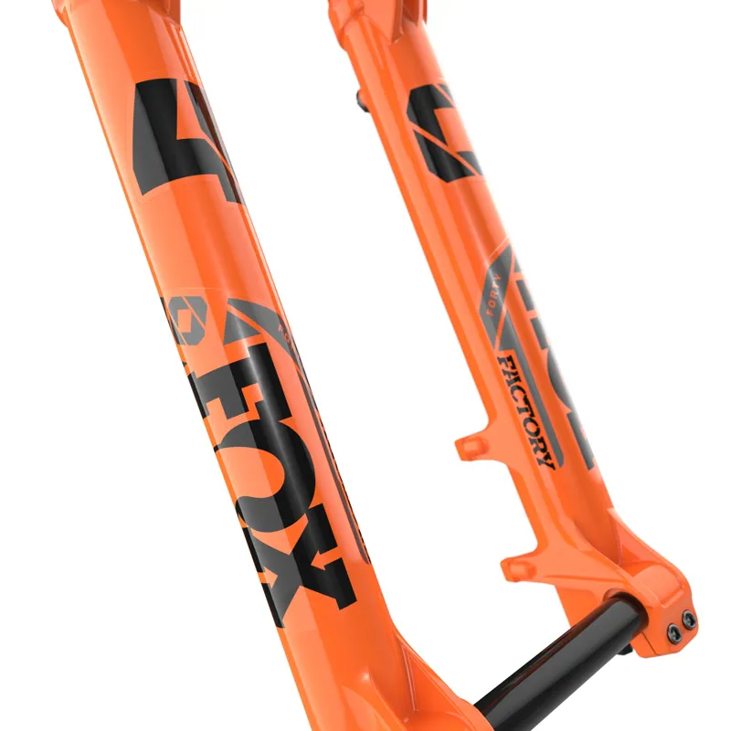 Fox Racing Shox FOX 40 Float Factory GRIP2 1.125 27.5 Fork - 203mm TA110 48mm - Orange - Image 2