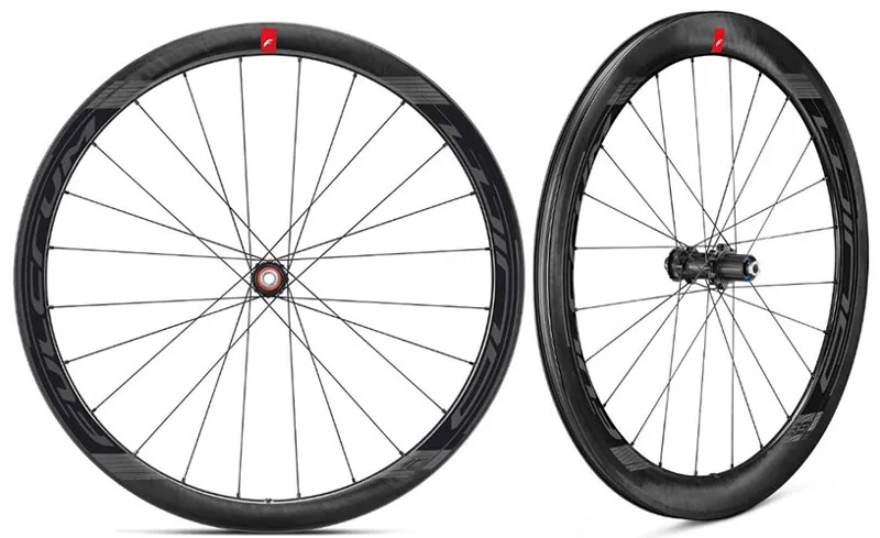 Fulcrum Wind 40+55 Disc Brake Carbon Road Wheelset - Shimano HG11
