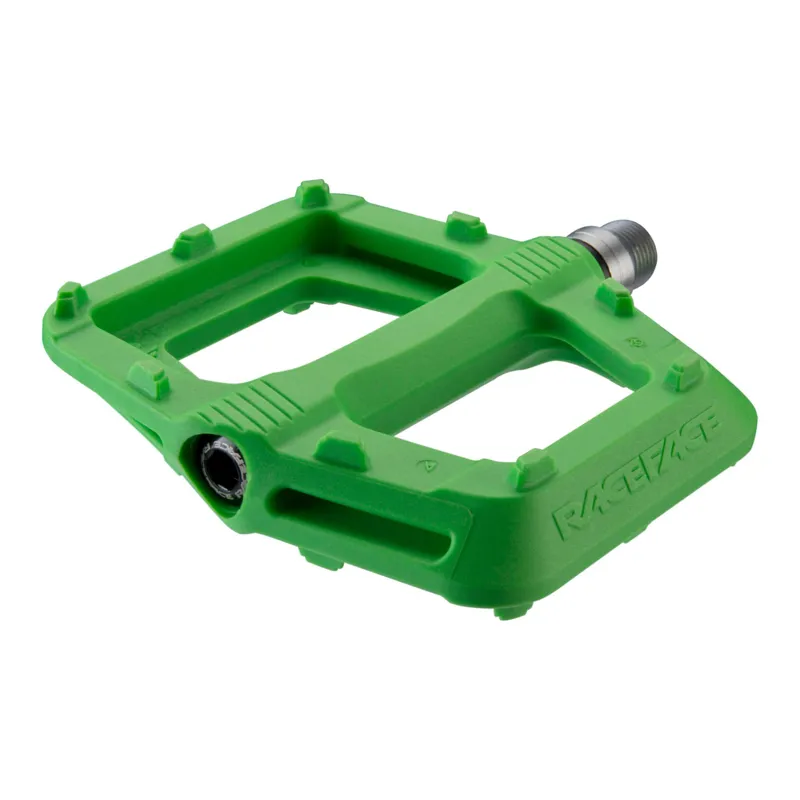 Race Face Ride Flat MTB Pedals - Green - Image 10