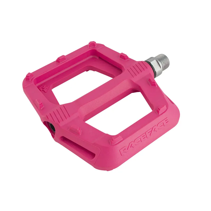 Race Face Ride Flat MTB Pedals - Magenta - Image 8