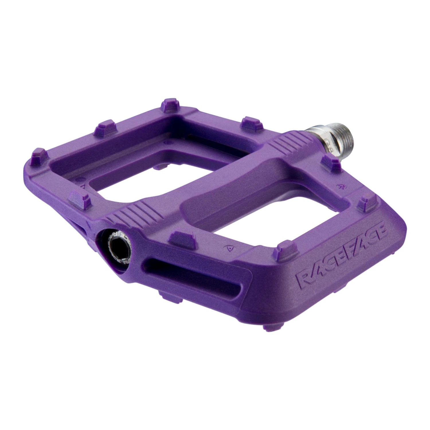 Race Face Ride Flat MTB Pedals - Magenta - Image 7
