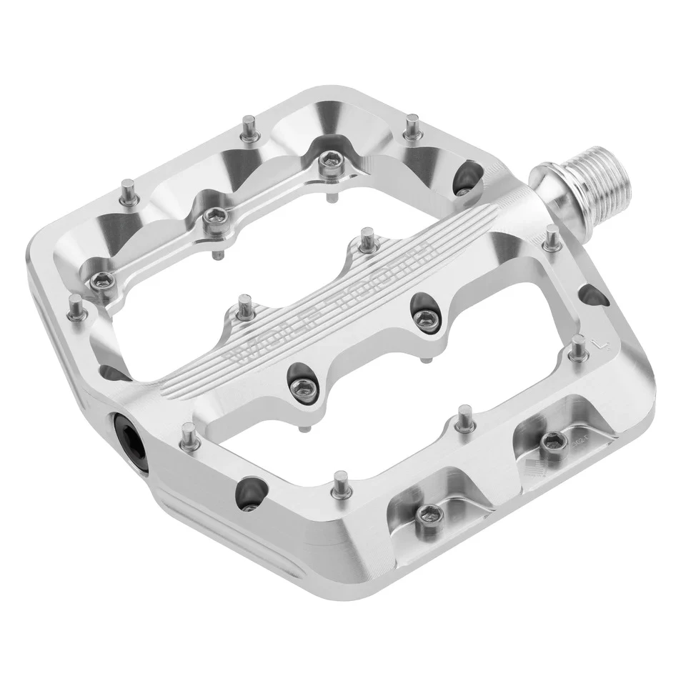 Wolf-tooth Wolf Tooth Waveform Flat MTB Pedals - Purple - Image 3