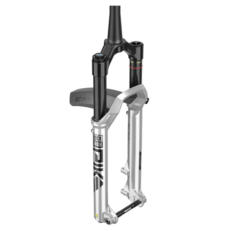 Rock-shox Rockshox Pike Ultimate 27.5 44mm Offset 15x110mm Tapered Fork - Silver