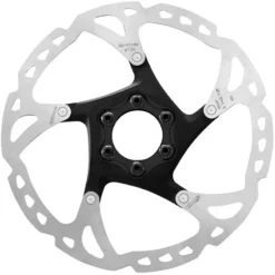 Shimano RT76 XT 6-Bolt Disc Rotor - Silver - 180 Mm