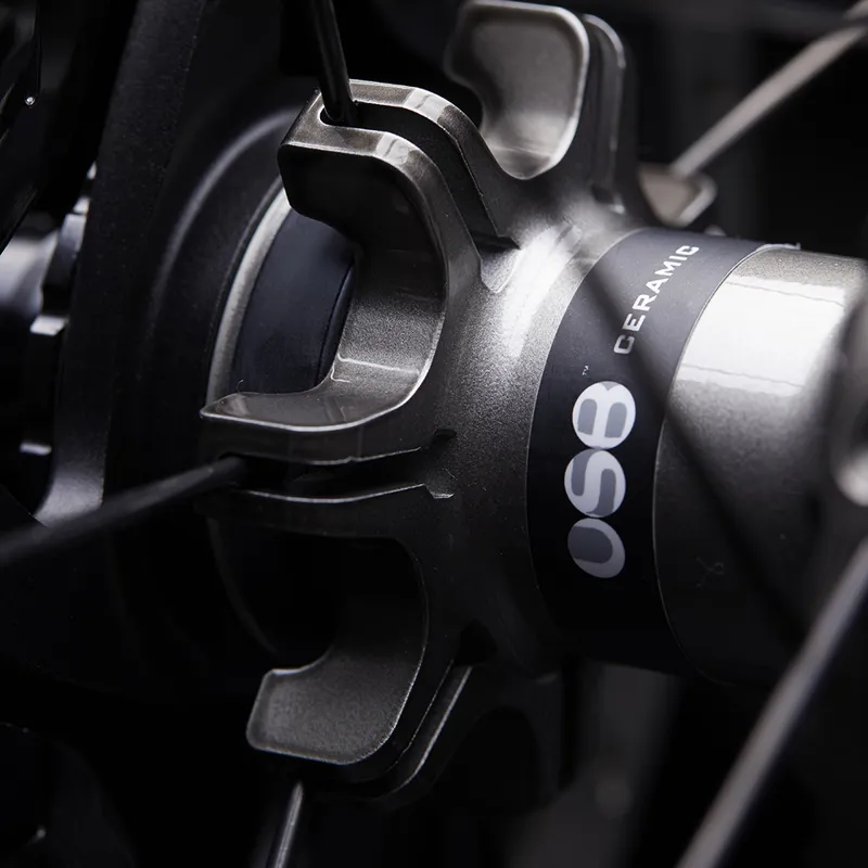 Fulcrum Speed 55 Disc Brake Carbon Road Wheelset - Black - Image 7