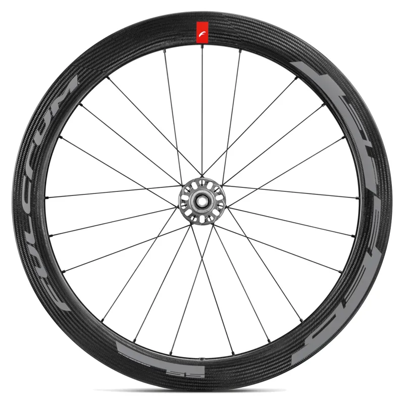 Fulcrum Speed 55 Disc Brake Carbon Road Wheelset - Black - Image 10