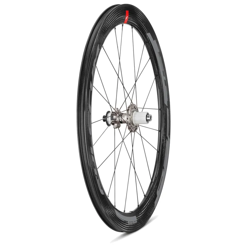 Fulcrum Speed 55 Disc Brake Carbon Road Wheelset - Black - Image 4