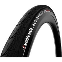 Vittoria Adventure Tech 700c Rigid Reflective G2.0 Urban Tyre - Black