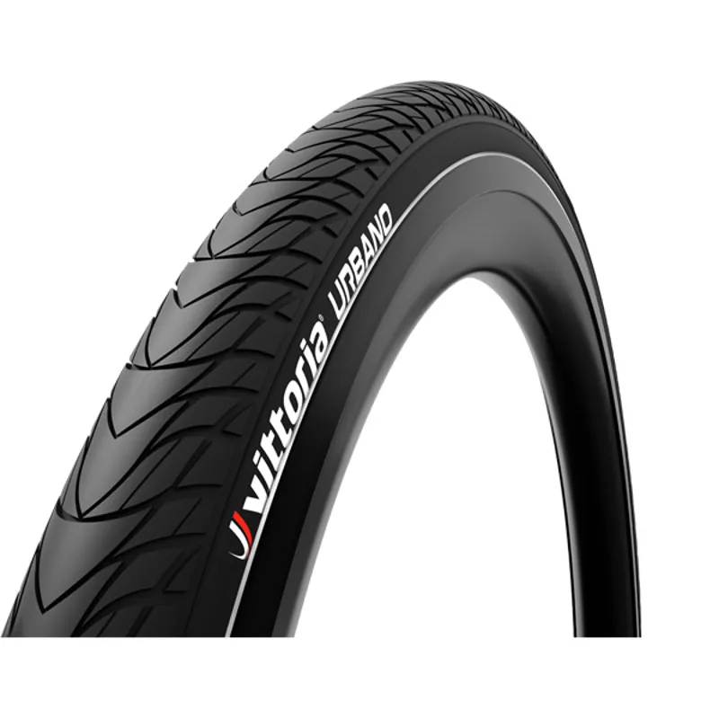 Vittoria Urbano 27.5 X 1.75 Inch Rigid Reflective Urban Tyre - Black - Image 2