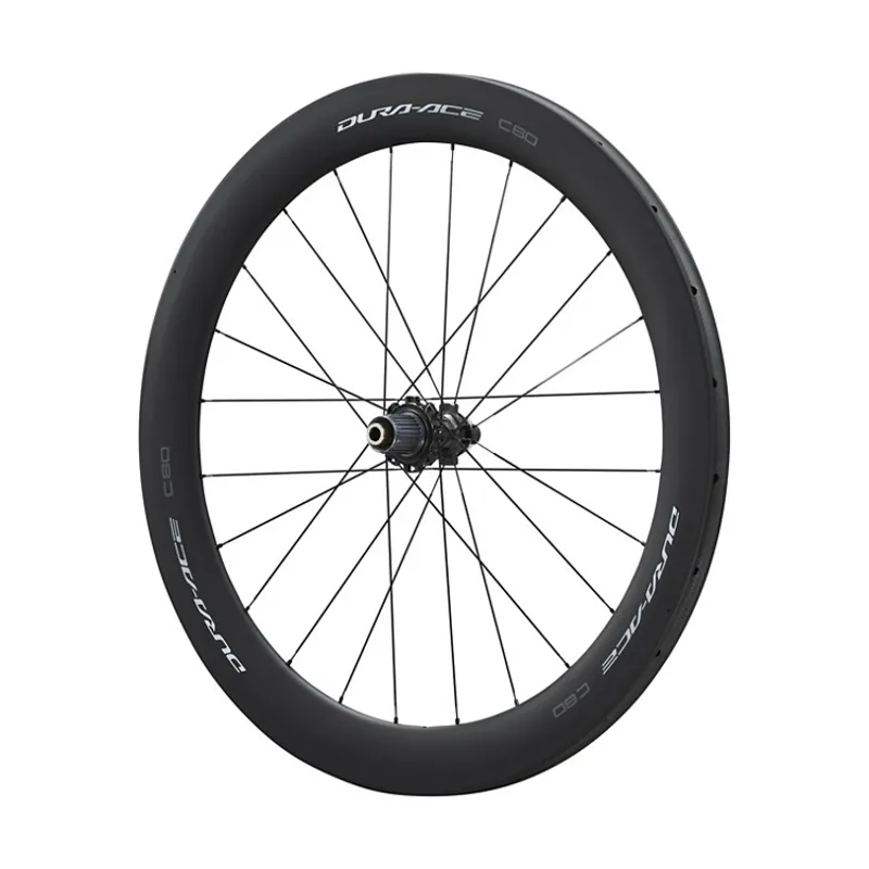 Shimano WH-R9270 DuraAce C60 Tubular Carbon Disc 12spd Rear Road Wheel - Image 3