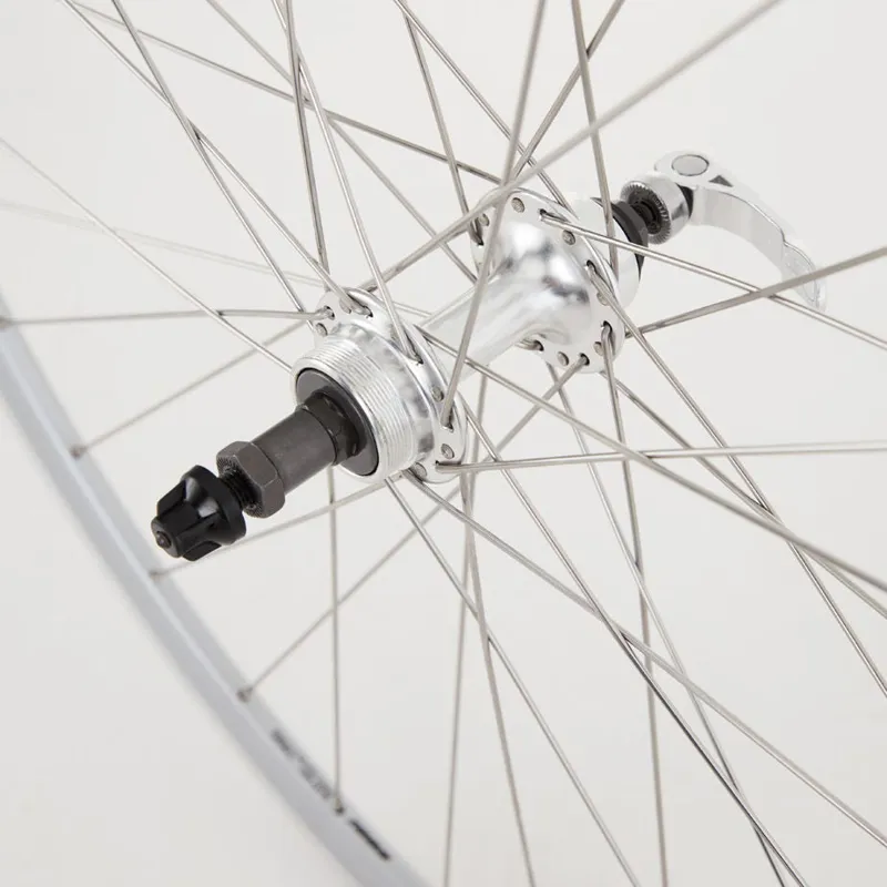 M Part Alloy Hub Q/R Screw-On FW 130mm 32H 700c DW Narrow Rim DT SS - Image 4