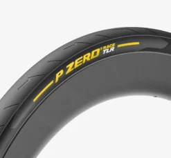Pirelli P Zero Race TLR 700x26c Road Clincher Tyre - Black/Yellow
