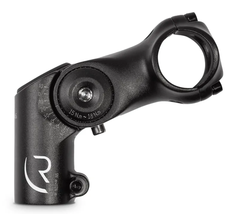 Cube RFR Raised Adjustable MTB Stem - 31.8x80mm - Black