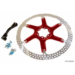 Formula Hardware Kit 2 Piece Rotor Fox 40 - Red - 203mm