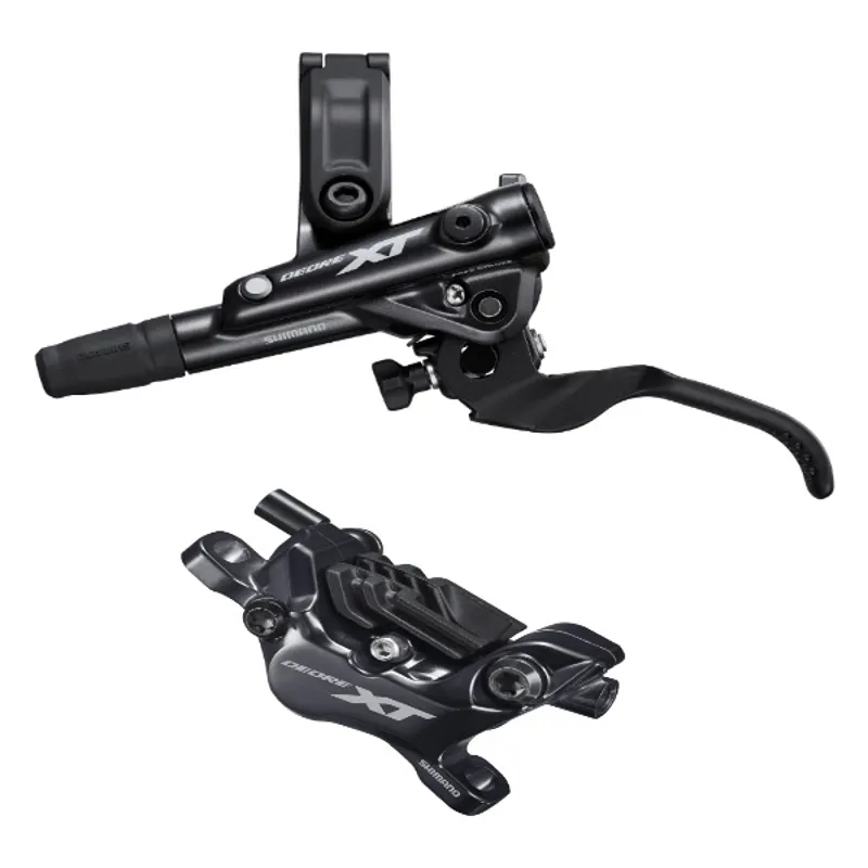 Shimano BR-M8120/BL-M8100 XT 4 Pot Bled Brake Lever/Post Mount Calliper - Rear/Left