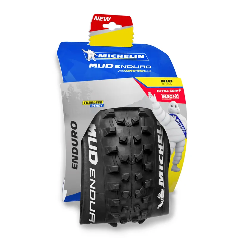 Michelin Mud Enduro Magix MTB Tyre - 27.5 X 2.25 TS TLR - Image 3