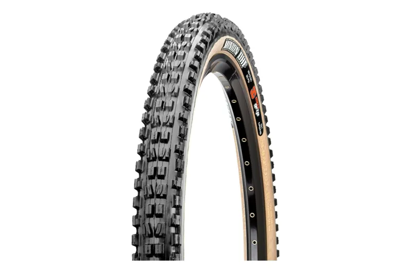 Maxxis Minion DHF Folding EXO TR Tan Skinwall 27.5x2.30 MTB Tyre - Image 2