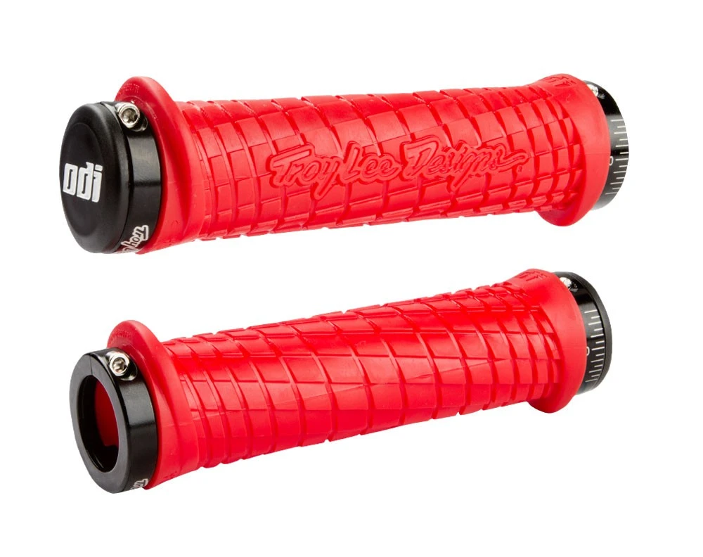 ODI Troy Lee Designs MTB Lock-On Grips - 130mm - Pink/Black - Image 5