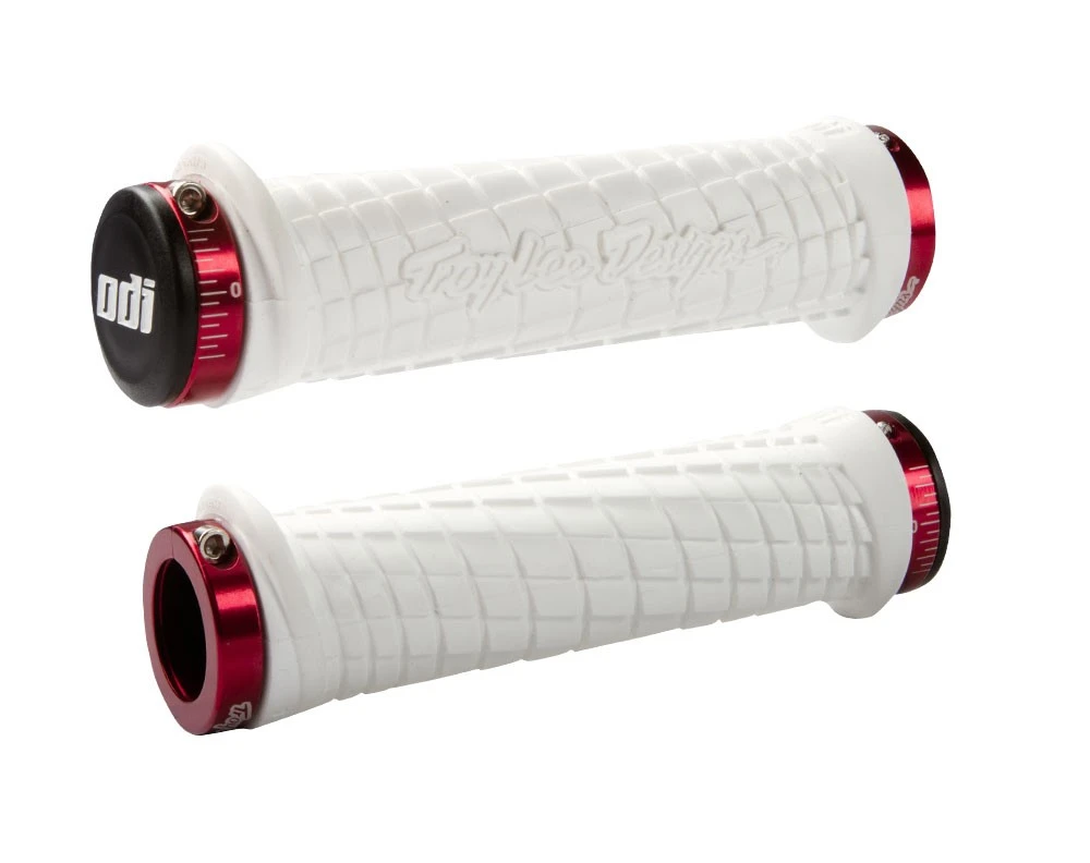 ODI Troy Lee Designs MTB Lock-On Grips - 130mm - Pink/Black - Image 7