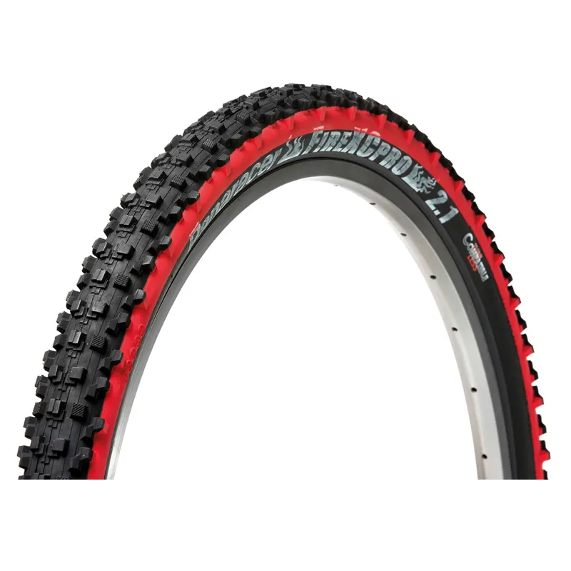 Panaracer Fire XC Pro TLC Folding 26 X 2.10 MTB Tyre - Black/Red