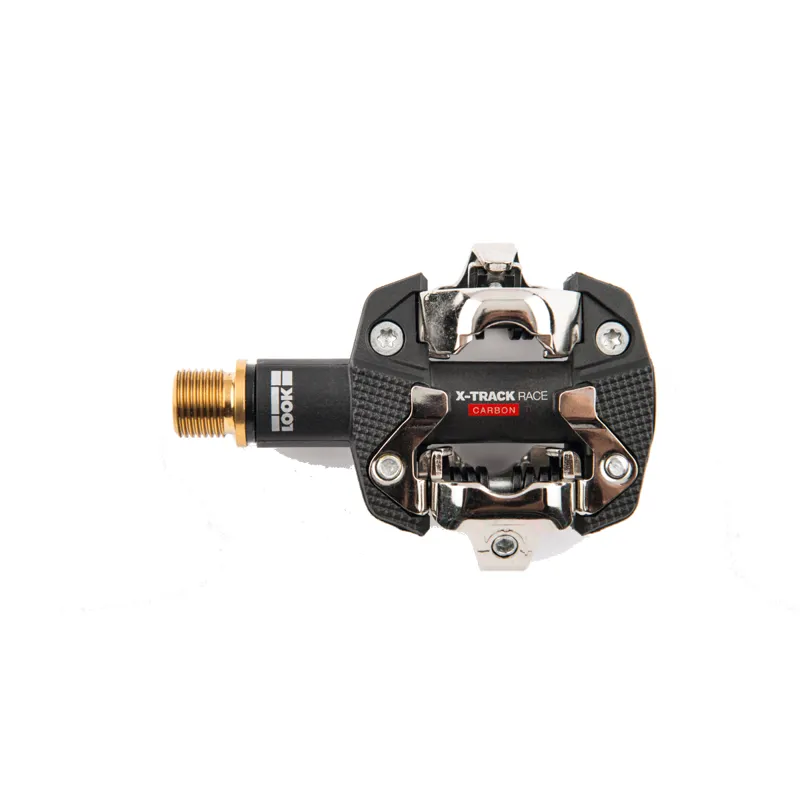 Look X-Track Race Carbon Ti Clipless MTB Pedals - Black
