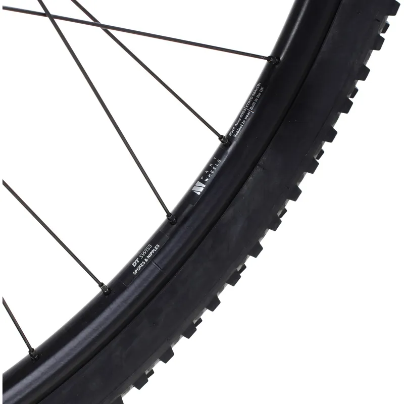 M Part MTB Disc 27.5 Rear Wheel/Tyre Bundle Black 135mm QR - Image 4